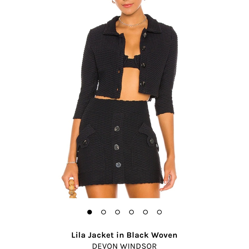 ISO DEVON WINDSOR LILA AND PIPER BLACK WOVEN